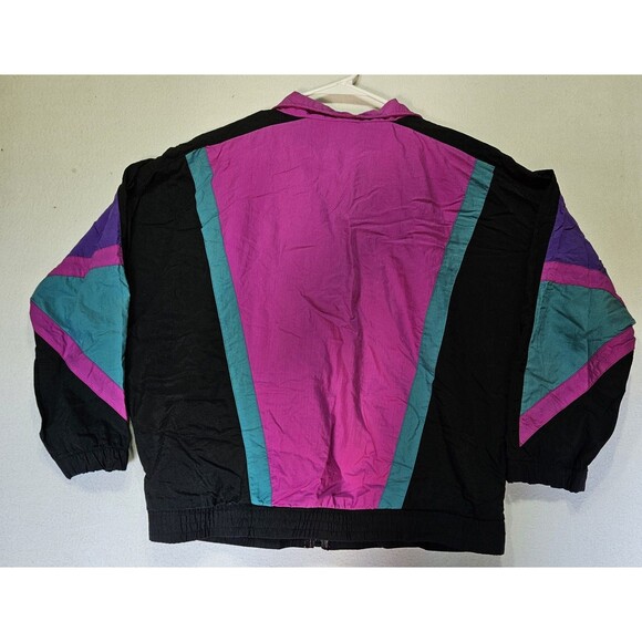 Vintage 90's Men's Alfred Dunner Windbreaker Size L - Picture 2 of 6